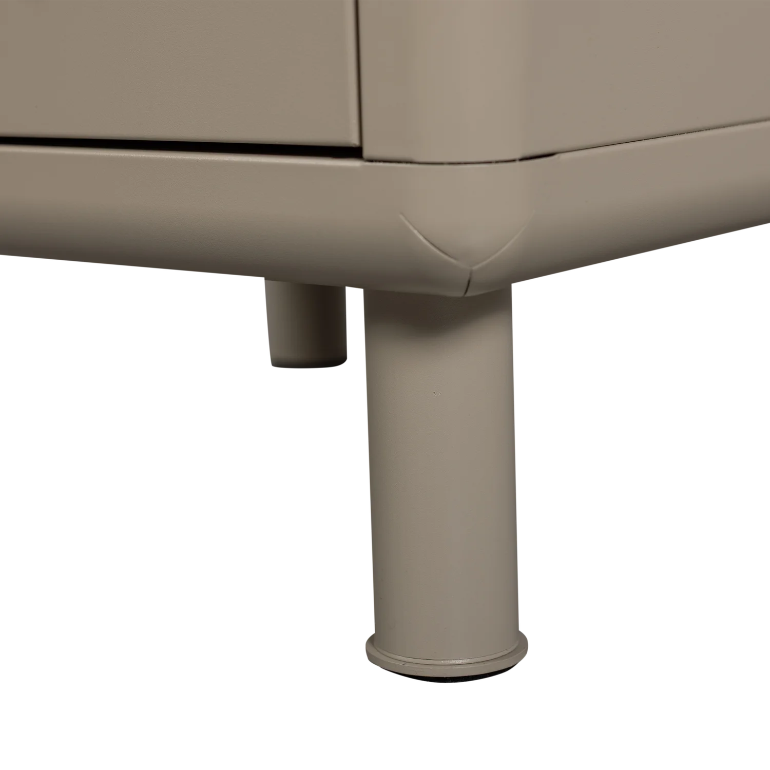 WOOOD - Rune ladekast/nachtkastje 2 lades metaal zand