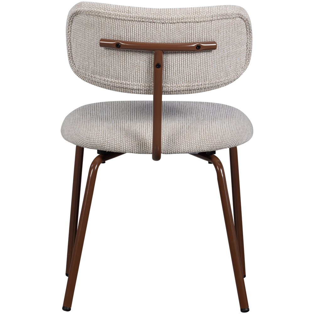 TRAVIS EETKAMERSTOEL OFF WHITE