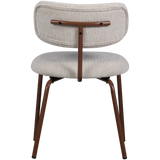 TRAVIS EETKAMERSTOEL OFF WHITE