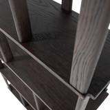 RISS BOEKENKAST EIKENHOUT MYSTIC BROWN 186X90 CM