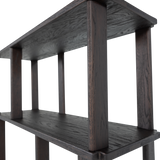 RISS BOEKENKAST EIKENHOUT MYSTIC BROWN 186X90 CM