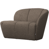 MOJO 2-ZITS BANKJE RECHTS BOUCLE BRUIN MELANGE