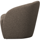 MOJO 2-ZITS BANKJE RECHTS BOUCLE BRUIN MELANGE