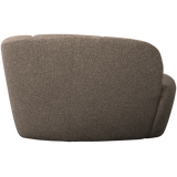 MOJO 2-ZITS BANKJE RECHTS BOUCLE BRUIN MELANGE