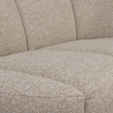 MOJO 2-ZITS BANKJE RECHTS BOUCLE BEIGE MELANGE