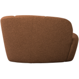 MOJO 2-ZITS BANKJE RECHTS BOUCLE ROESTBRUIN MELANGE