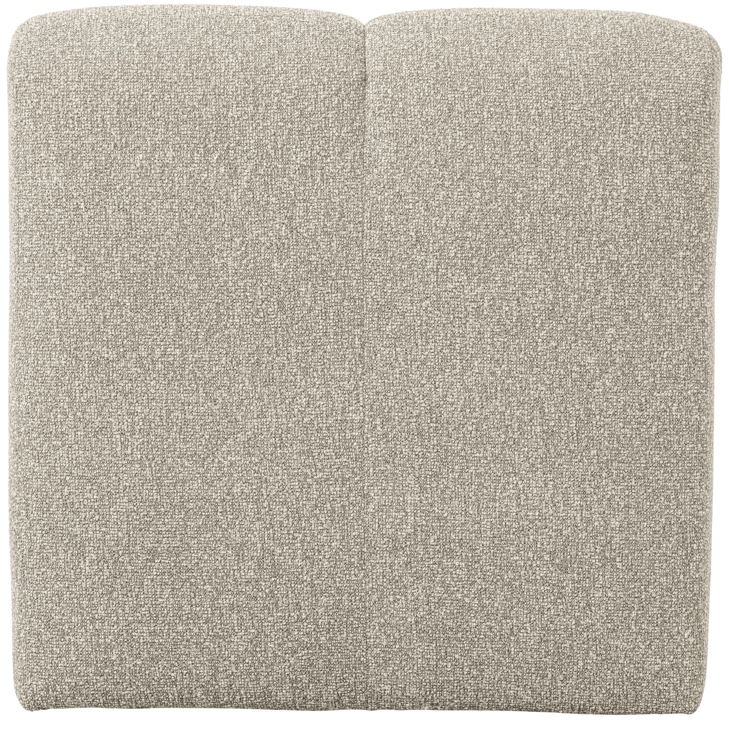 MOJO EETBANK 84 CM MET RUGLEUNING BOUCLE BEIGE MELANGE