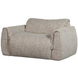 BAGGY LOVESEAT GEWEVEN STOF NATUREL MELANGE