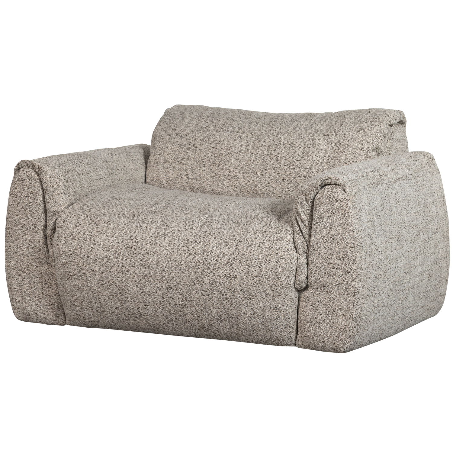 BAGGY LOVESEAT GEWEVEN STOF NATUREL MELANGE