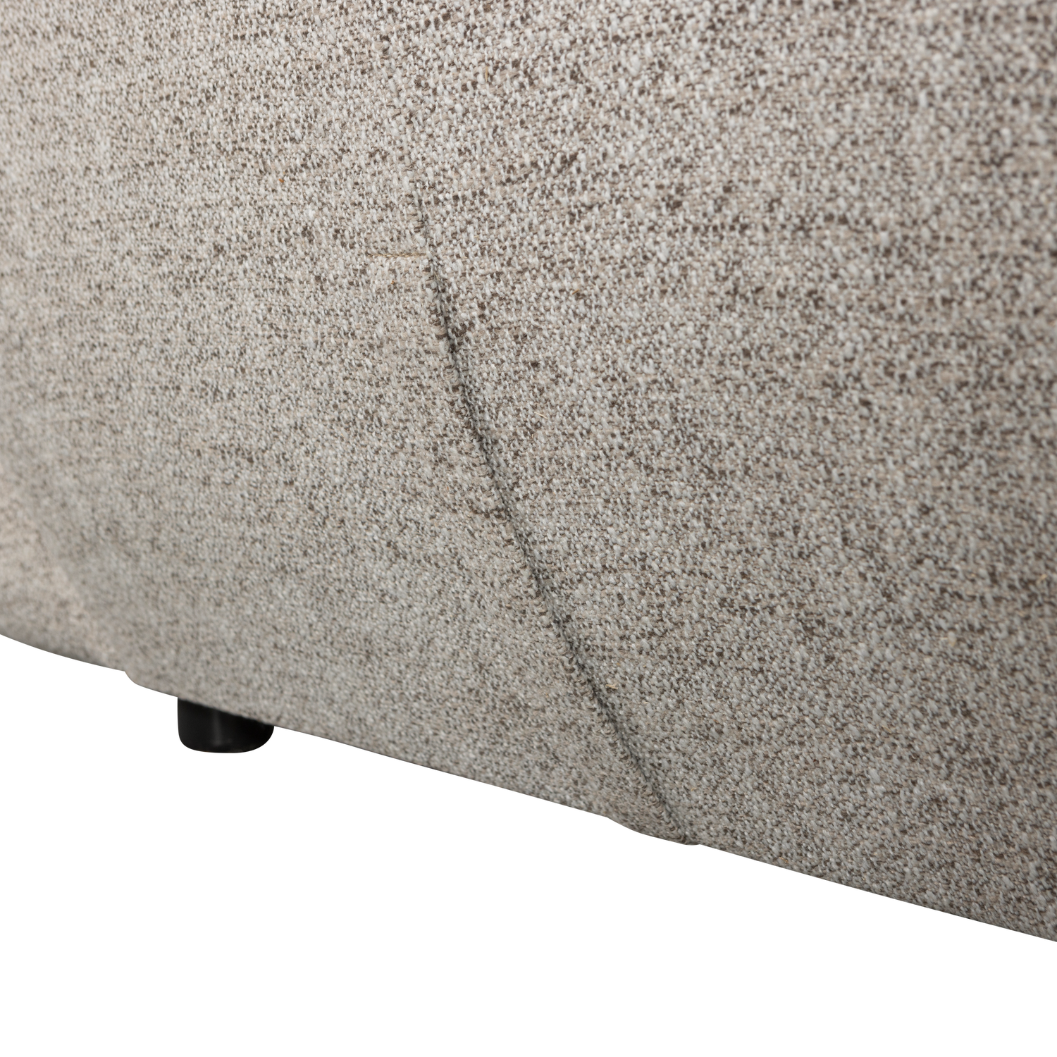 BAGGY DRAAIFAUTEUIL GEWEVEN STOF NATUREL MELANGE