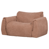 BAGGY LOVESEAT GEWEVEN CHENILLE OUD ROZE