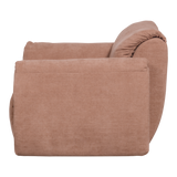 BAGGY LOVESEAT GEWEVEN CHENILLE OUD ROZE
