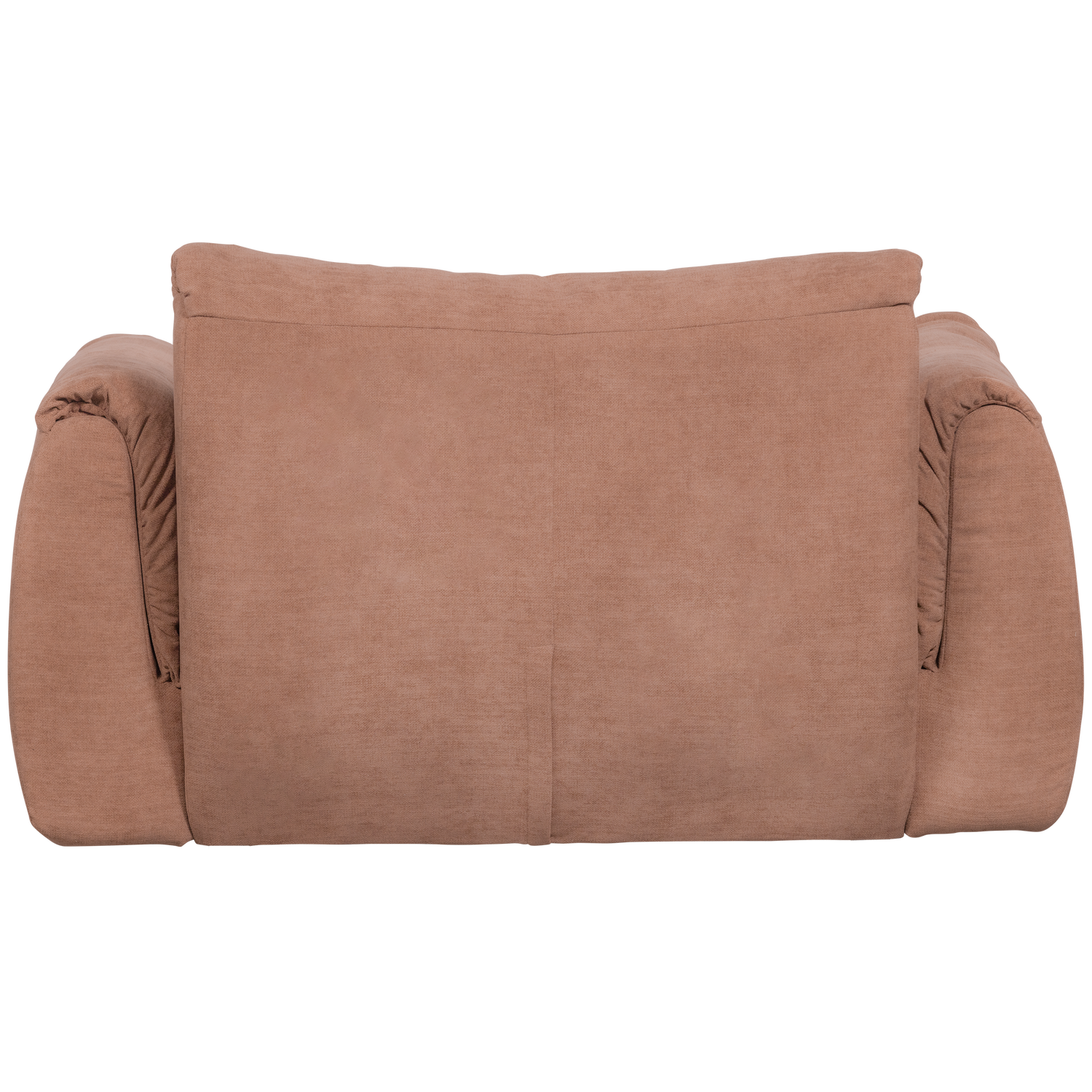BAGGY LOVESEAT GEWEVEN CHENILLE OUD ROZE