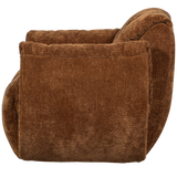 BAGGY DRAAIFAUTEUIL 3D CHENILLE MIDDENBRUIN