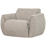 BAGGY DRAAIFAUTEUIL GEWEVEN STOF NATUREL MELANGE