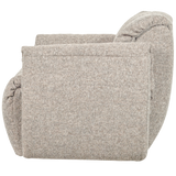 BAGGY DRAAIFAUTEUIL GEWEVEN STOF NATUREL MELANGE