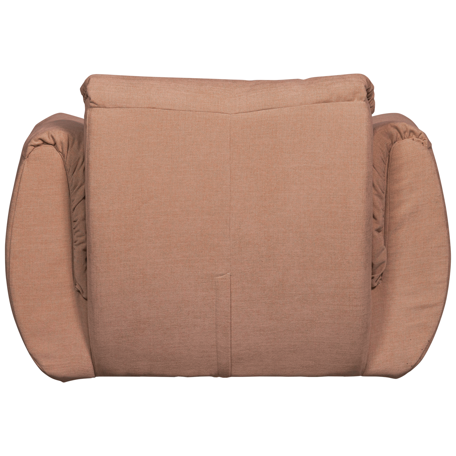 BAGGY DRAAIFAUTEUIL GEWEVEN CHENILLE OUD ROZE