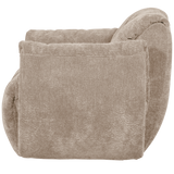 BAGGY DRAAIFAUTEUIL 3D CHENILLE ZAND
