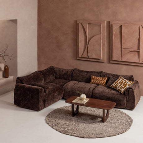 FREQUENT SALONTAFEL MANGO WALNOOT 120X60 CM