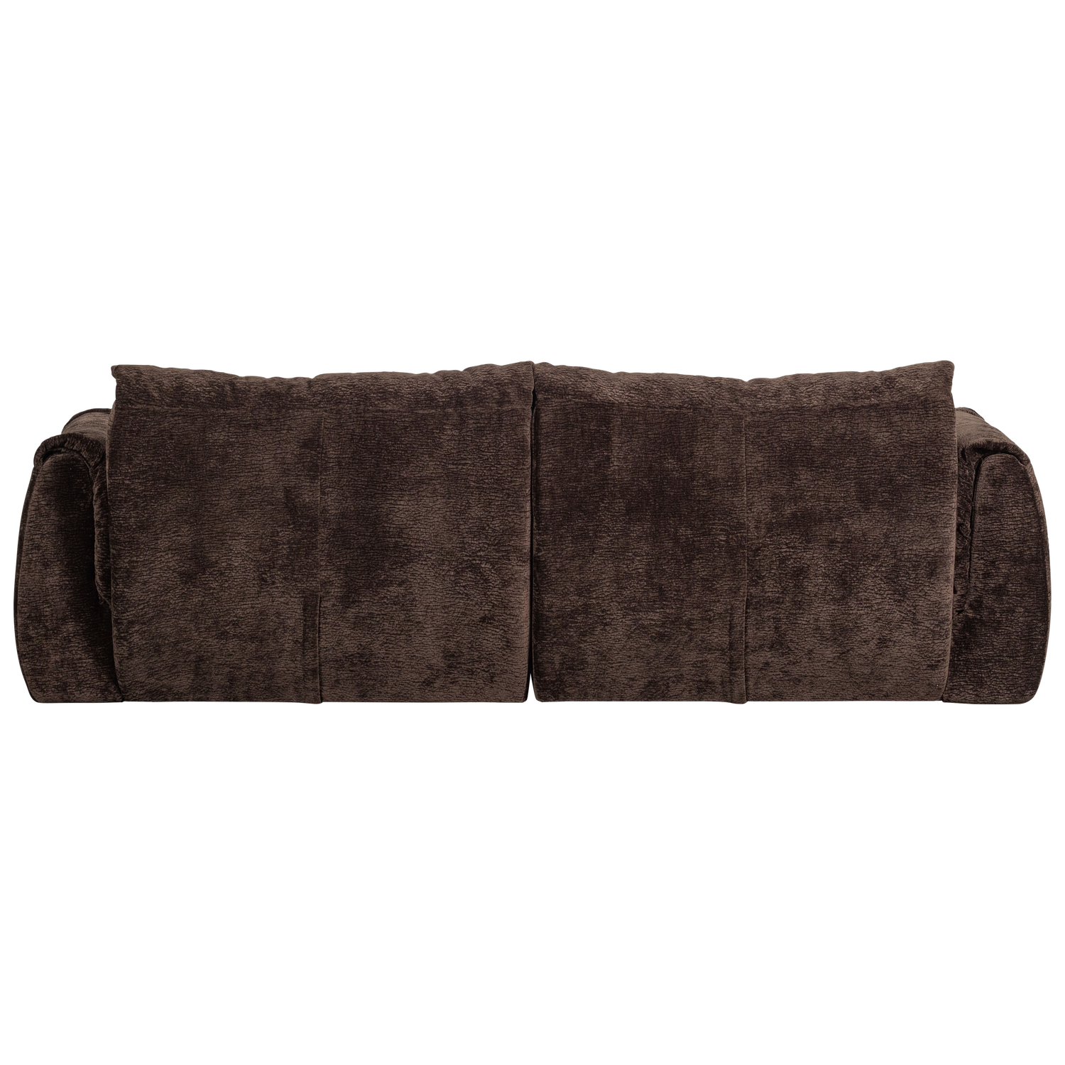 BAGGY 2-ZITS BANK 3D CHENILLE DONKERBRUIN