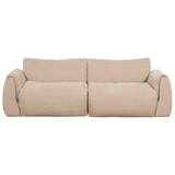 BAGGY 2-ZITS BANK GEWEVEN CHENILLE ZAND