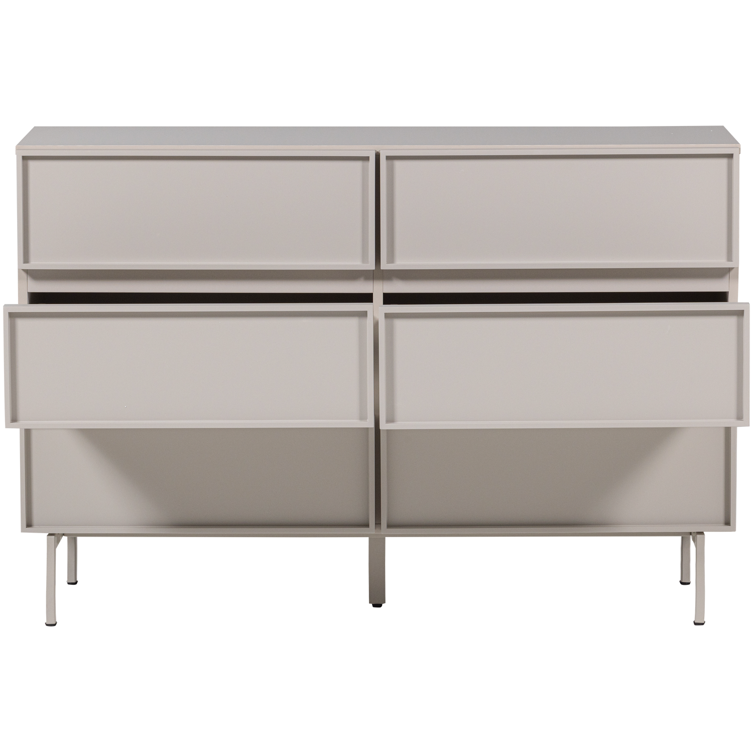 TOURS LADEKAST 6 LADES MELAMINE/MDF ZAND