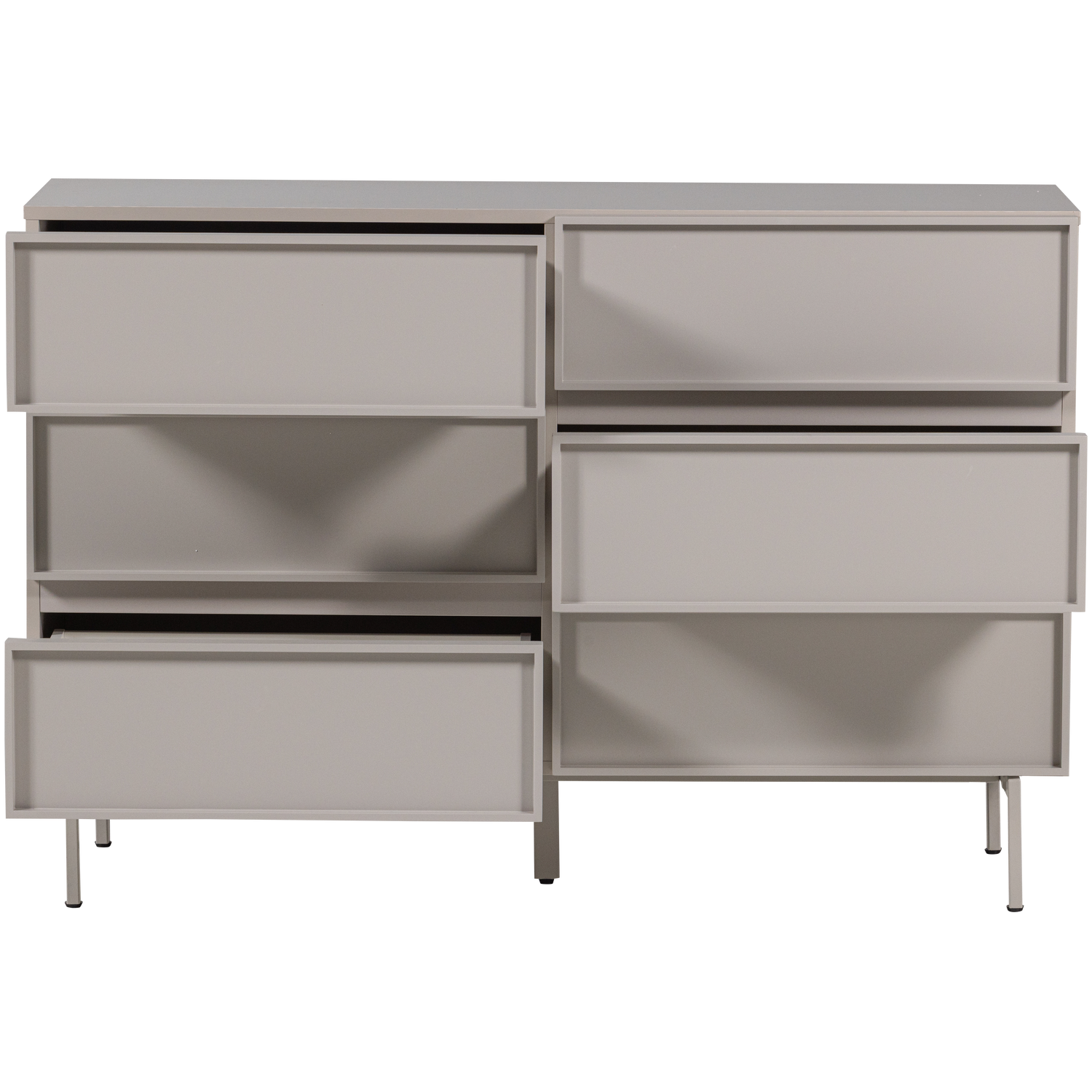 TOURS LADEKAST 6 LADES MELAMINE/MDF ZAND