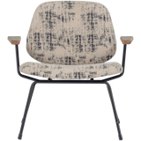 AURE FAUTEUIL CHENILLE BEIGE/ZWART