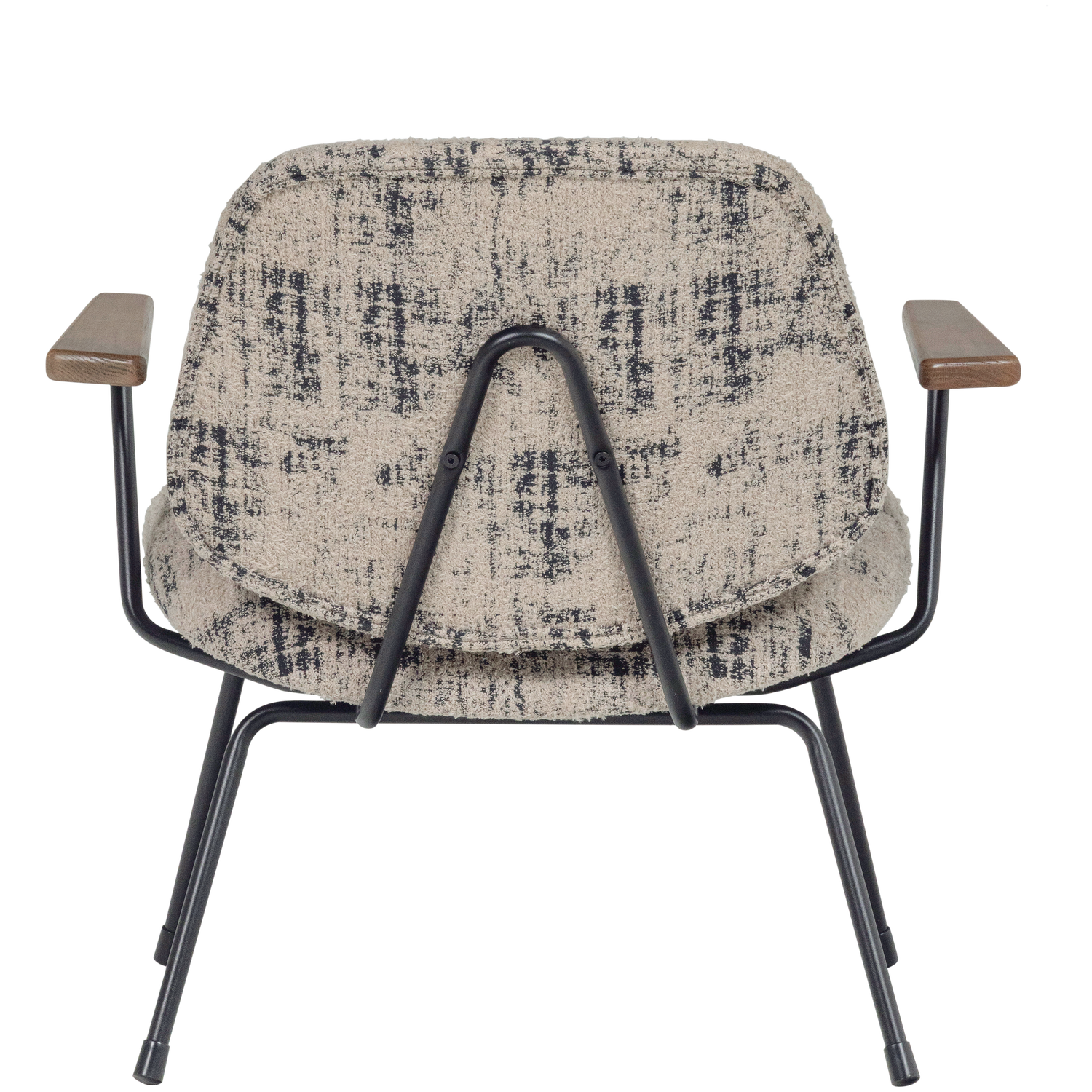 AURE FAUTEUIL CHENILLE BEIGE/ZWART