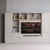 MEGGY TV OPBERGKAST 160 CM GRENEN DUST [fsc]