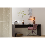 ELIVA EETKAMERSTOEL STRUCTURE VELVET PAARS - SET VAN 2