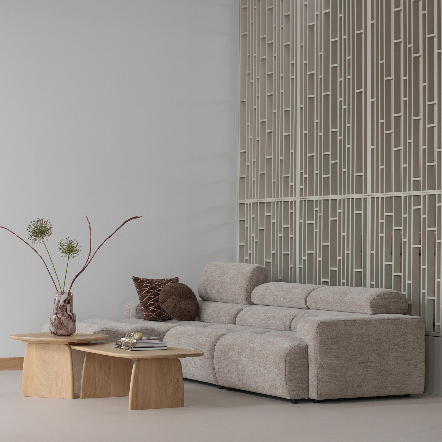 NOVI 1-ZITS ELEMENT NATUREL MELANGE