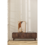 LIYA TV MEUBEL 150 CM MANGOHOUT DONKERBRUIN