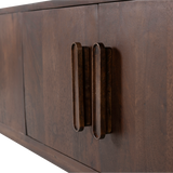 LIYA TV MEUBEL 150 CM MANGOHOUT DONKERBRUIN