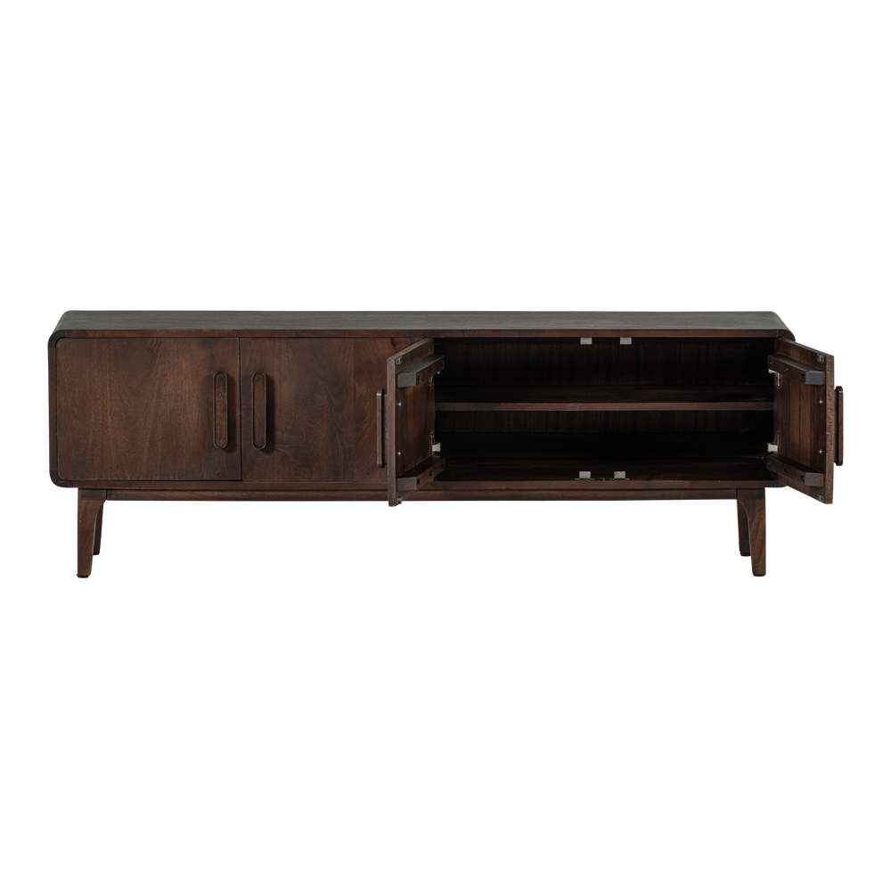 LIYA TV MEUBEL 150 CM MANGOHOUT DONKERBRUIN