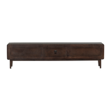 LIYA TV MEUBEL 200 CM MANGOHOUT DONKERBRUIN