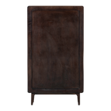 LIYA 2-DEURS KAST MANGOHOUT DONKERBRUIN