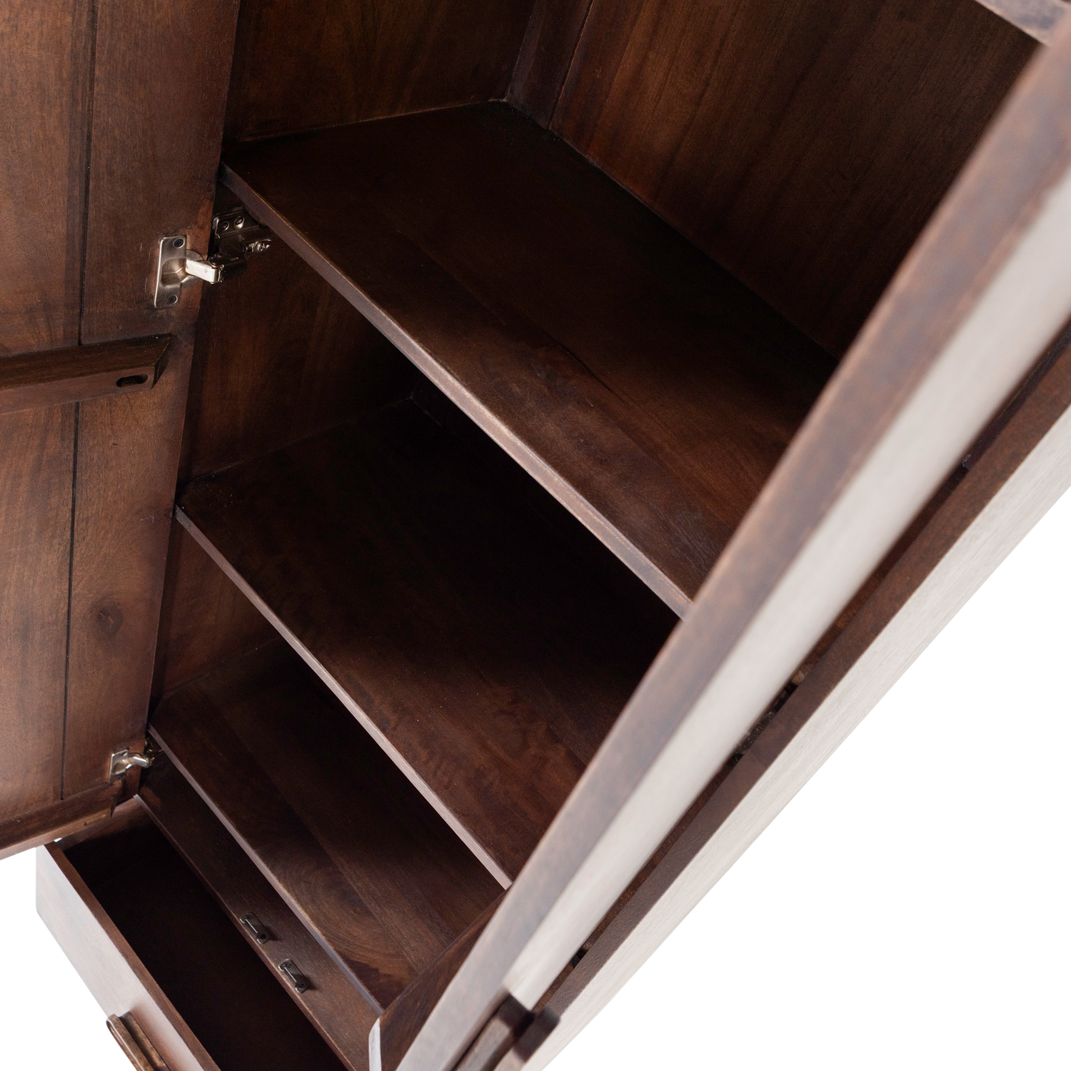 LIYA HOGE KAST MANGOHOUT DONKERBRUIN