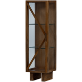 KELLA 1-DEURS KAST MANGOHOUT BRUIN