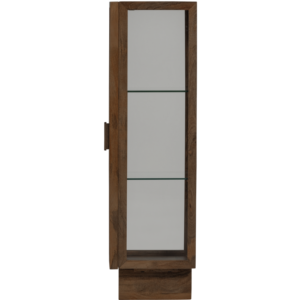 KELLA 1-DEURS KAST MANGOHOUT BRUIN