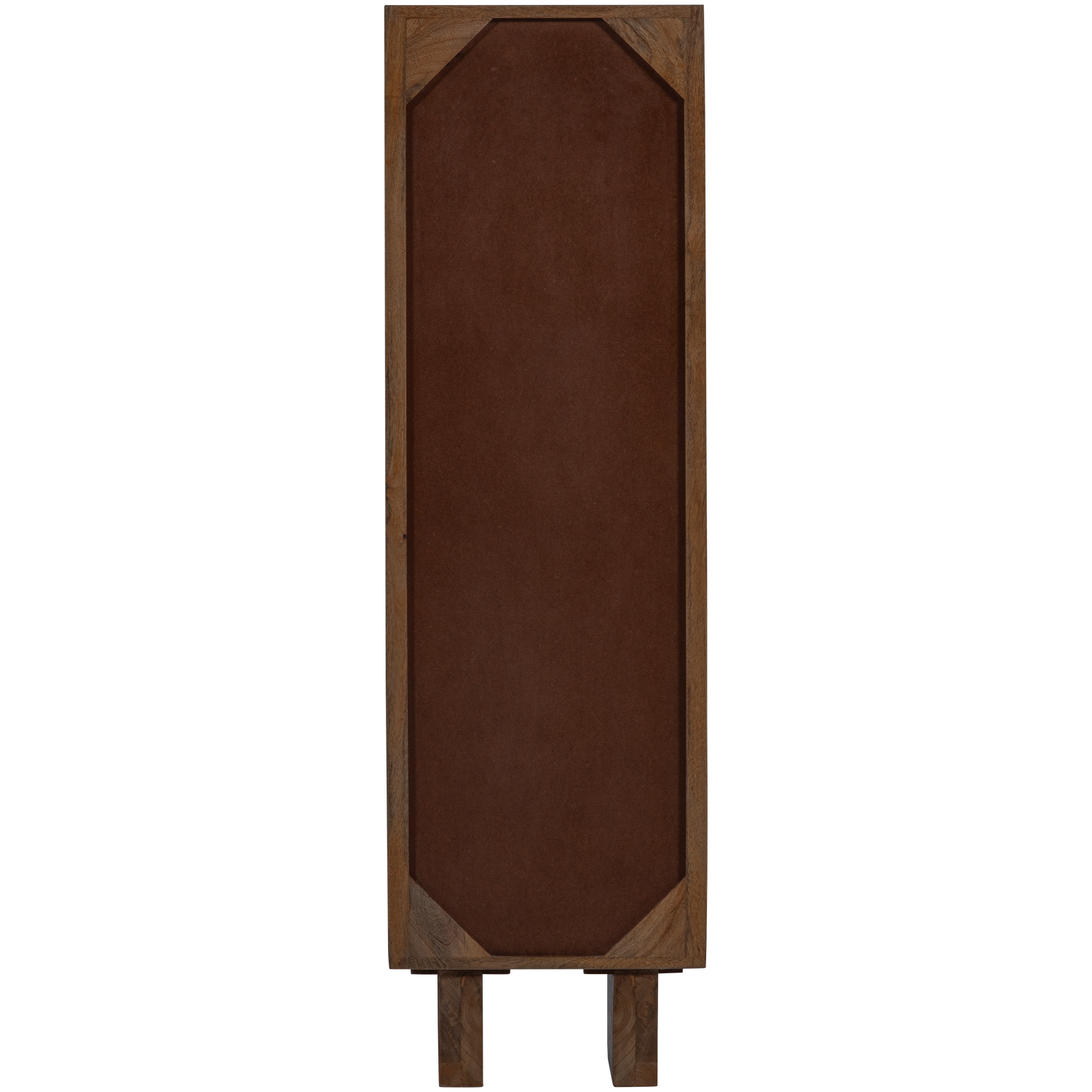 KELLA 1-DEURS KAST MANGOHOUT BRUIN