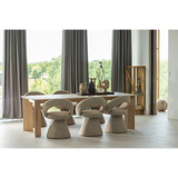 KELLA 1-DEURS KAST MANGOHOUT BRUIN