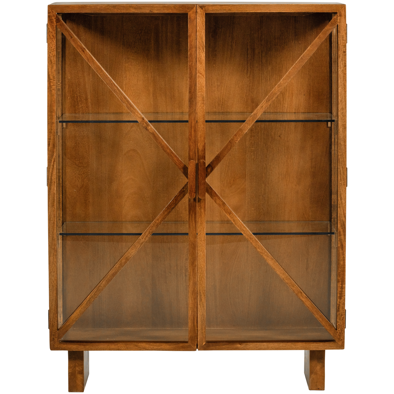 KELLA 2-DEURS KAST MANGOHOUT NATUREL