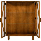 KELLA 2-DEURS KAST MANGOHOUT NATUREL