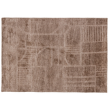 WOOOD - Lovi vloedkleed polyester/katoen taupe 170x240cm