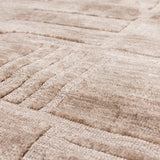 WOOOD - Lovi vloedkleed polyester/katoen taupe 170x240cm