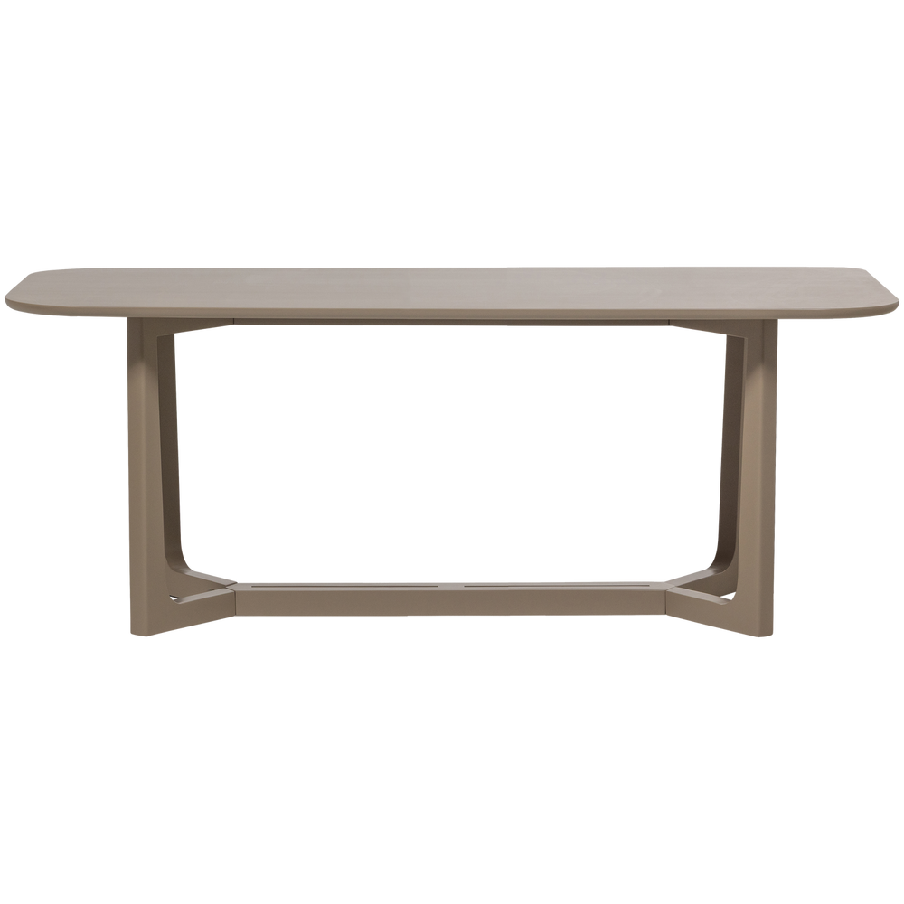 FERION EETTAFEL MANGOHOUT MUD 180X90CM