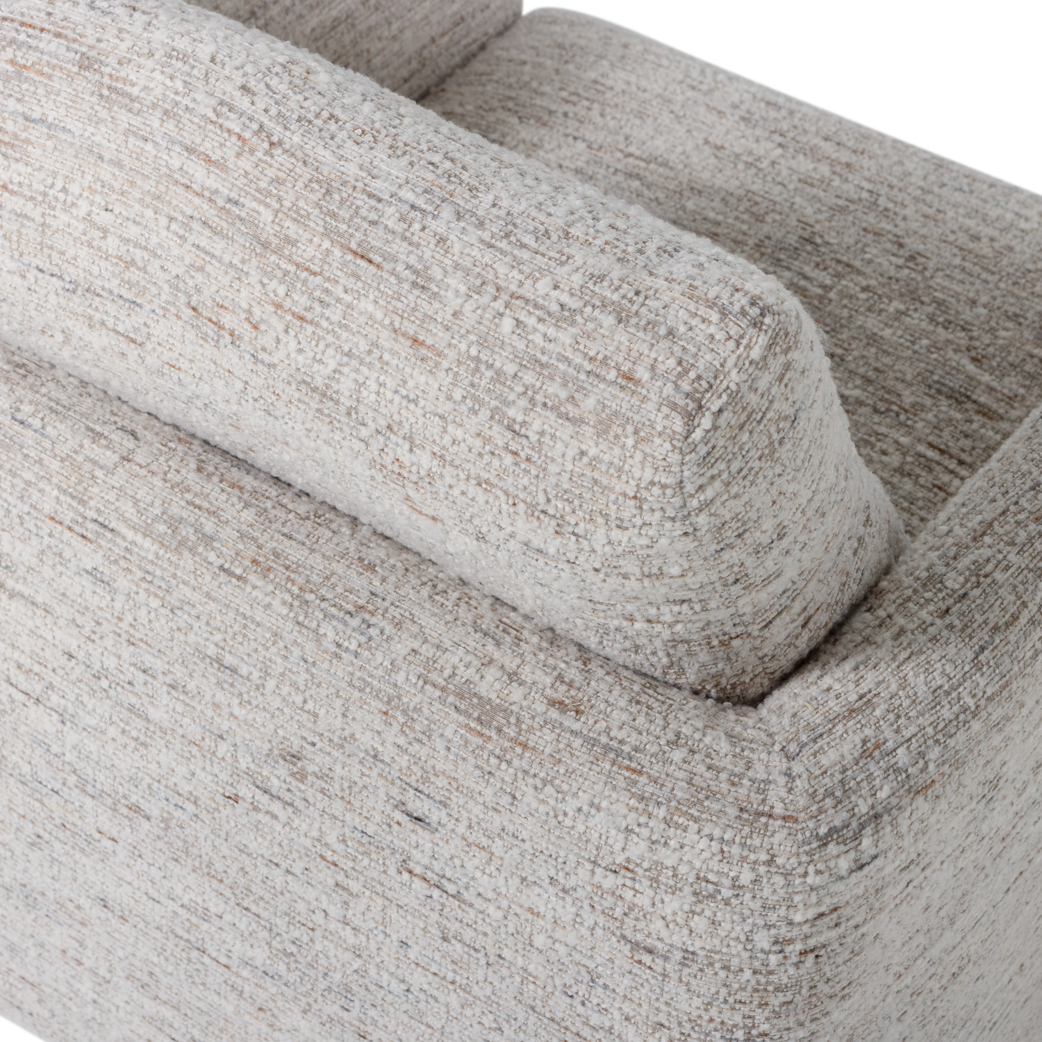 OSKA DRAAIFAUTEUIL NATUREL MELANGE