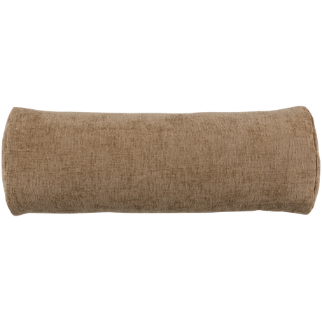 BATAVIER HALF RONDE BANK 4-ZITS VELVET LICHTBRUIN MELANGE