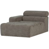 NOVI CHAISE LONGUE ELEMENT ARM LINKS GRIJS MELANGE